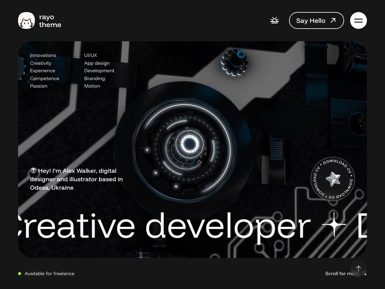 Freelancer Portfolio